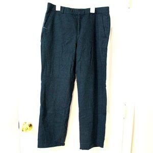 Petite Green Wool Pants